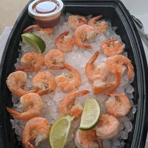 1/2 Lb. Peel & Eat Shrimp.