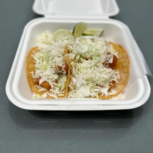 Shrimp Tacos.