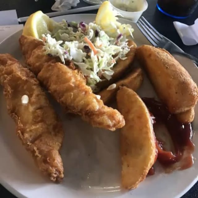 Shrimp & Cod.