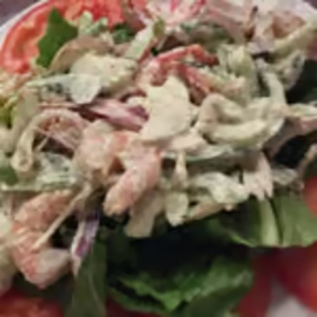 Cucumber Dill Shrimp Salad.