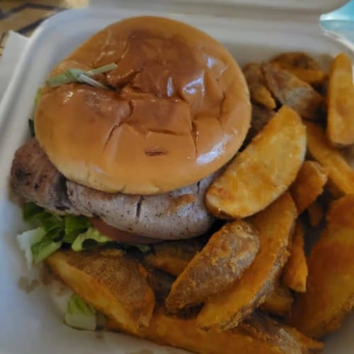 Ahi Sandwich.
