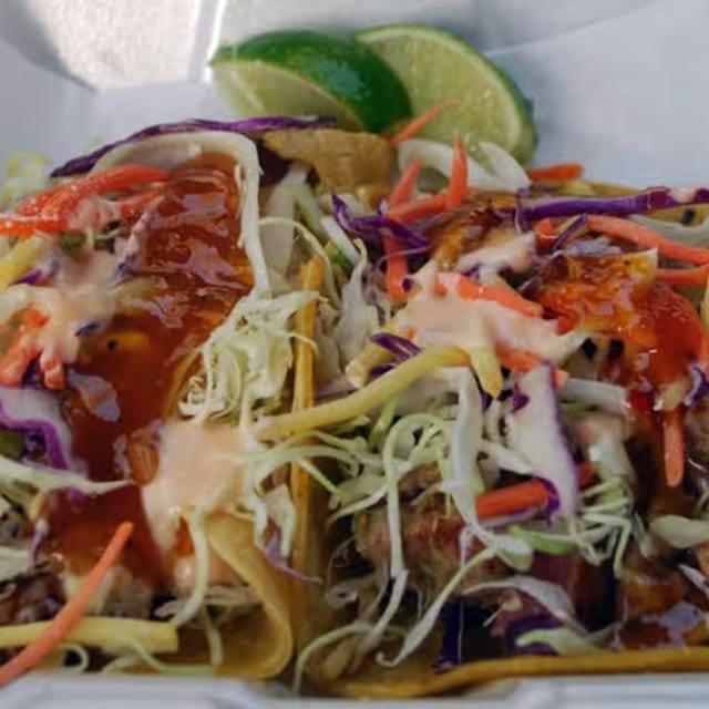 Single Ahi Taco.