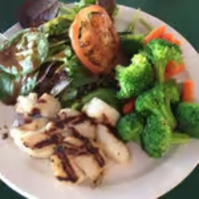 Jumbo Scallops.