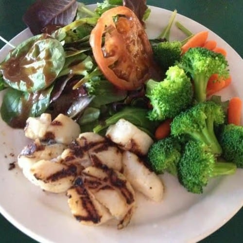 Jumbo Scallops.